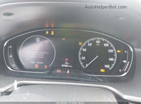 1HGCV1F3XLA094975 2020 HONDA ACCORD White Հետևի նստատեղերի տեսք