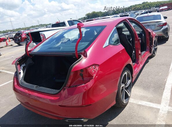 1HGCV1F3XLA130275 2020 HONDA ACCORD Red 