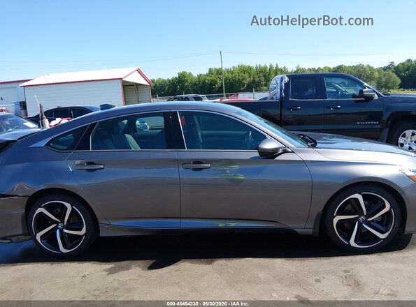 1HGCV1F3XLA148727 2020 HONDA ACCORD Gray Widok zestawu wskaźników