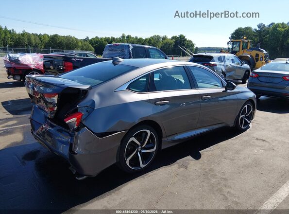 1HGCV1F3XLA148727 2020 HONDA ACCORD Gray Tył prawy