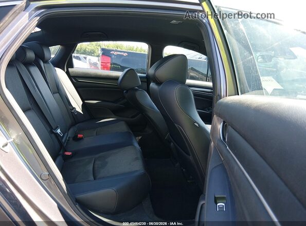 1HGCV1F3XLA148727 2020 HONDA ACCORD Gray Widok naklejki z numerem VIN