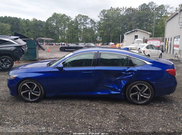 1HGCV1F3XLA149912 2020 HONDA ACCORD Blue 360 interior view