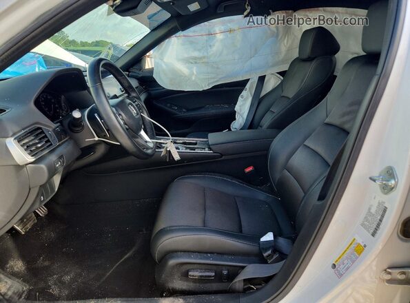 1HGCV1F3XMA082763 2021 HONDA ACCORD White Front interior view