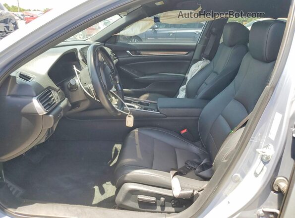 1HGCV1F3XNA006204 2022 HONDA ACCORD Бирюзовый Вид салона спереди