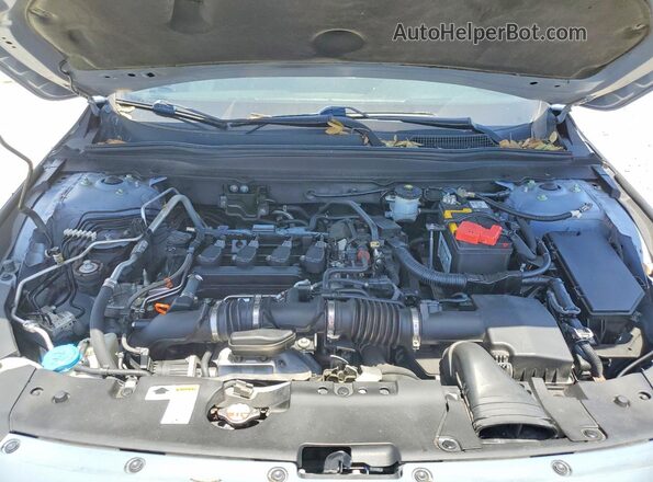 1HGCV1F3XNA006204 2022 HONDA ACCORD Бирюзовый Вид задней части салона