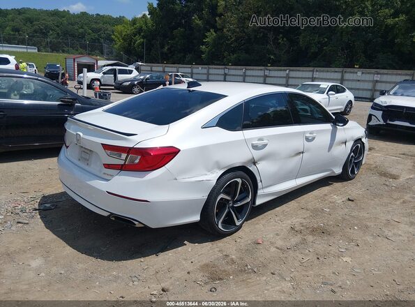 1HGCV1F3XNA008468 2022 HONDA ACCORD White Հետևի աջ