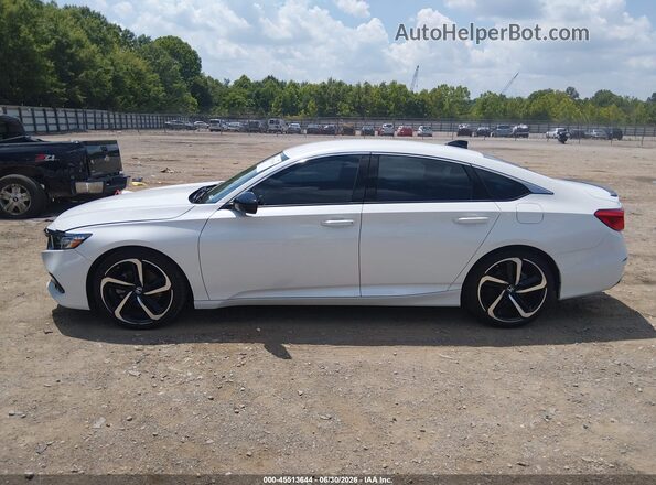 1HGCV1F3XNA008468 2022 HONDA ACCORD White Սալոնի 360 աստիճան տեսք