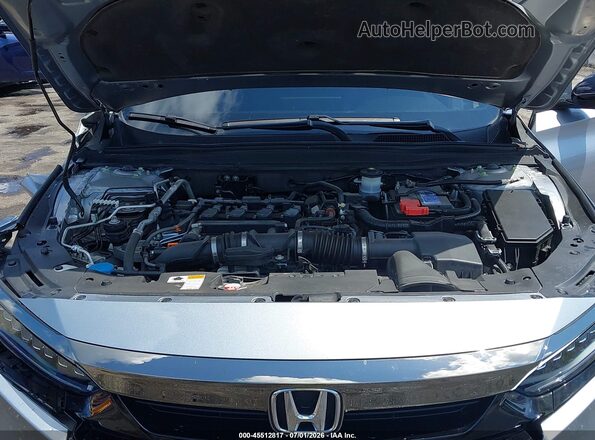 1HGCV1F3XNA026551 2022 HONDA ACCORD Silver Вид ззаду