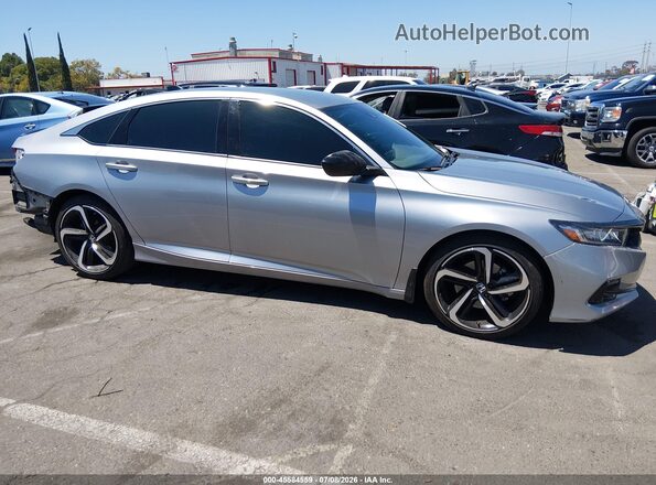 1HGCV1F3XNA031815 2022 HONDA ACCORD Silver Панорамний вид салону 360°