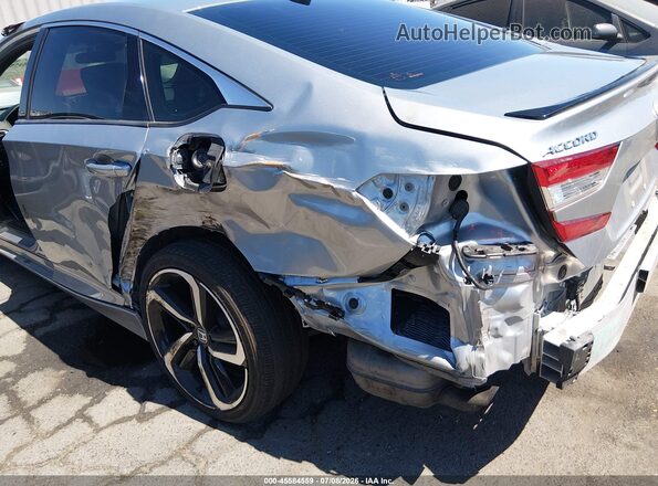 1HGCV1F3XNA031815 2022 HONDA ACCORD Silver Вид спереду