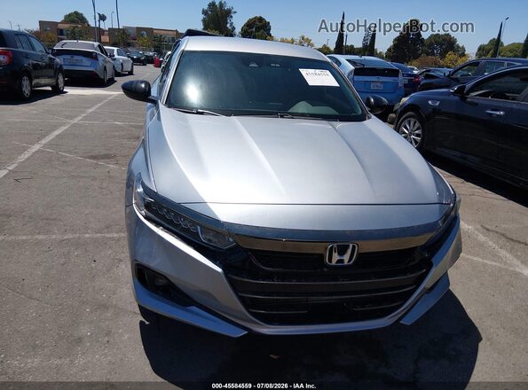 1HGCV1F3XNA031815 2022 HONDA ACCORD Silver Вид задньої частини салону