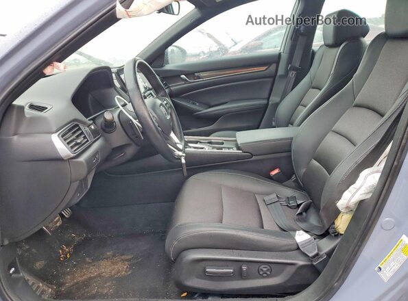 1HGCV1F3XNA065396 2022 HONDA ACCORD Blue Vista interior delantera