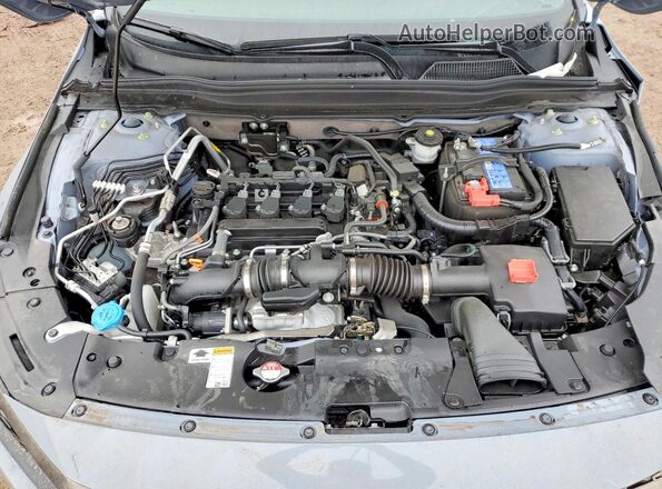 1HGCV1F3XNA065396 2022 HONDA ACCORD Blue Vista interior trasera
