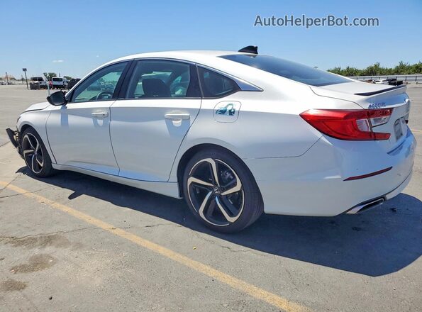 1HGCV1F3XNA075636 2022 HONDA ACCORD White Rear left