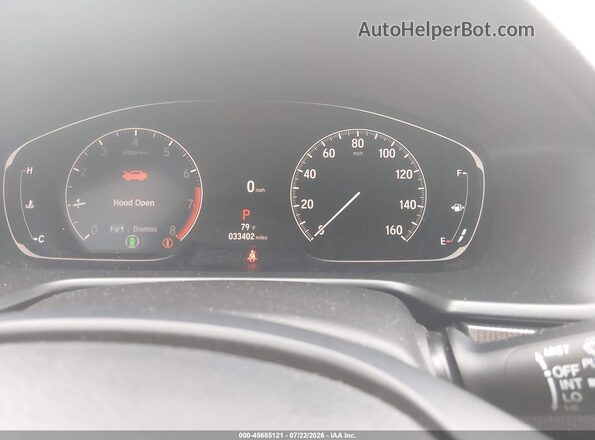 1HGCV1F3XNA081727 2022 HONDA ACCORD Black Widok tylnych siedzeń