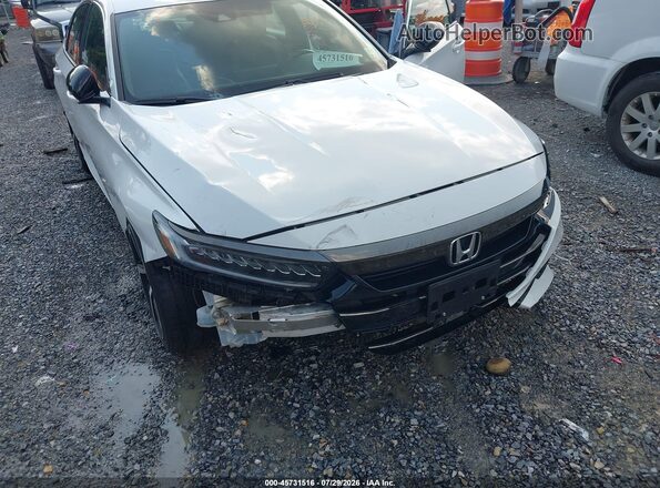 1HGCV1F3XNA119327 2022 HONDA ACCORD White წინა ხედი