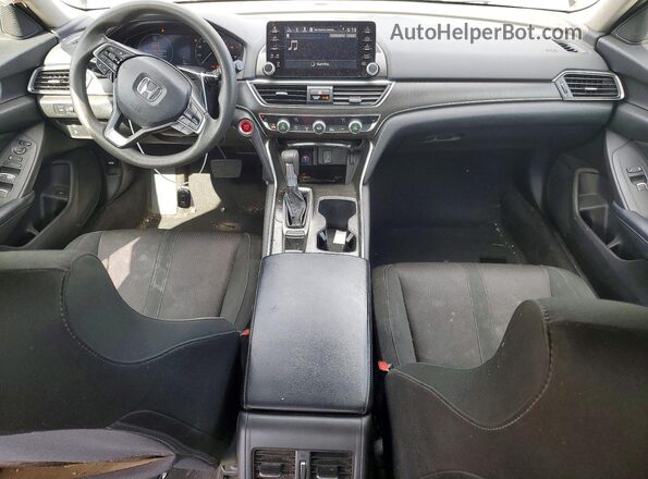 1HGCV1F40JA019918 2018 HONDA ACCORD Black Առջևի վահանակի տեսք