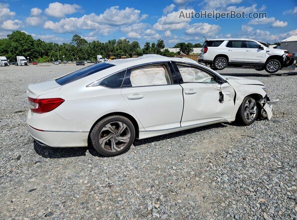 1HGCV1F40JA126435 2018 HONDA ACCORD White Tył prawy