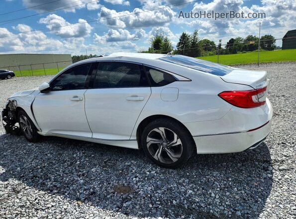 1HGCV1F40JA126435 2018 HONDA ACCORD White Tył lewy