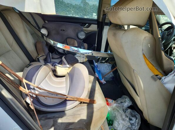 1HGCV1F40JA126435 2018 HONDA ACCORD White Widok tylnych siedzeń