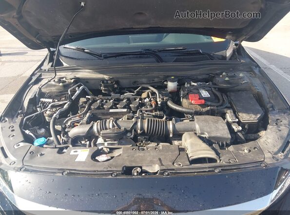 1HGCV1F40KA148727 2019 HONDA ACCORD Black Vista trasera