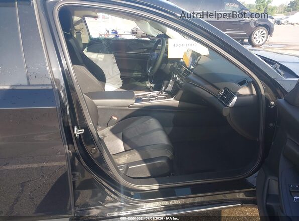 1HGCV1F40KA148727 2019 HONDA ACCORD Black Vista interior delantera