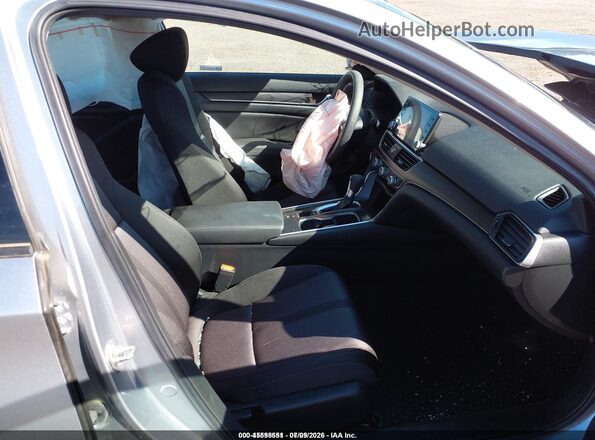 1HGCV1F40KA175118 2019 HONDA ACCORD Silver Front interior view