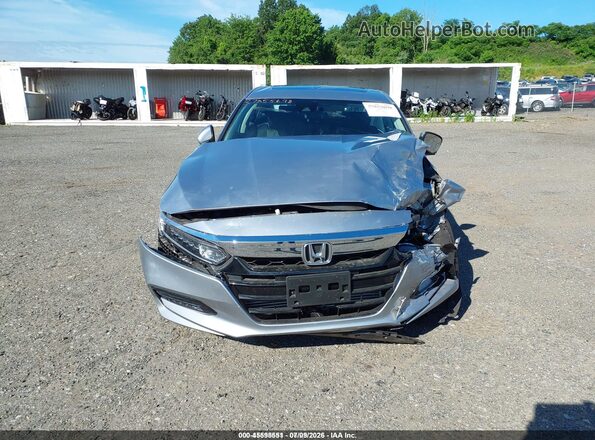 1HGCV1F40KA175118 2019 HONDA ACCORD Silver Instrument cluster view