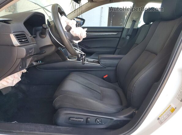 1HGCV1F40LA015936 2020 HONDA ACCORD White Вид салону спереду