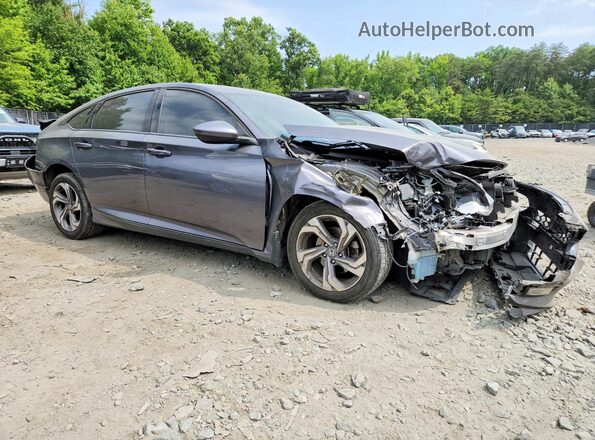 1HGCV1F40LA137910 2020 HONDA ACCORD Gray წინა მარჯვენა