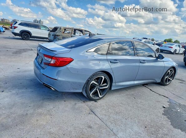 1HGCV1F40MA068055 2021 HONDA ACCORD Gray Tył prawy