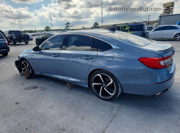 1HGCV1F40MA068055 2021 HONDA ACCORD Gray Tył lewy