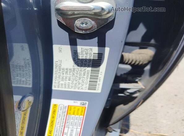 1HGCV1F40MA068055 2021 HONDA ACCORD Gray Widok komory silnika