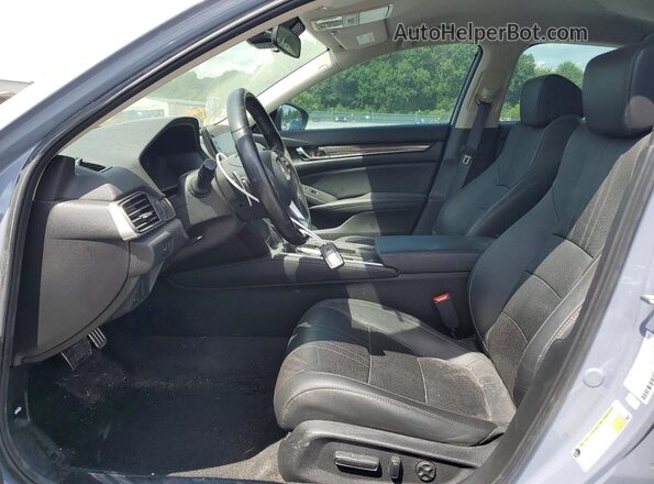 1HGCV1F40MA073658 2021 HONDA ACCORD Серый Вид салона спереди