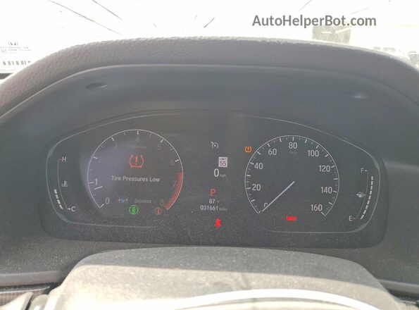 1HGCV1F40MA073658 2021 HONDA ACCORD Серый Вид щитка приборов