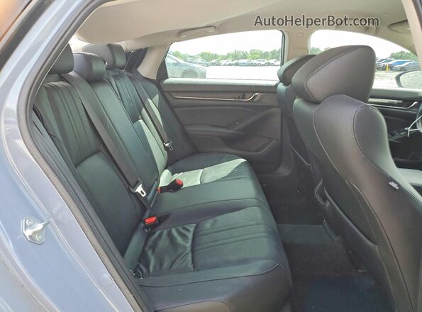 1HGCV1F40MA073658 2021 HONDA ACCORD Серый Вид задних сидений
