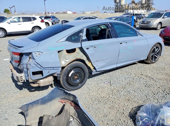 1HGCV1F40MA083235 2021 HONDA ACCORD Gray Rear right