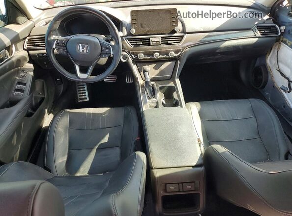 1HGCV1F40MA083235 2021 HONDA ACCORD Gray Dashboard view