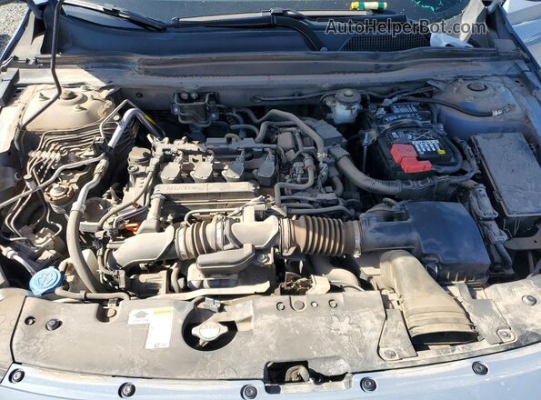 1HGCV1F40MA083235 2021 HONDA ACCORD Gray Rear interior view