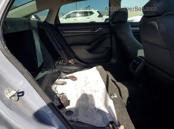 1HGCV1F40MA083235 2021 HONDA ACCORD Gray Rear seats view