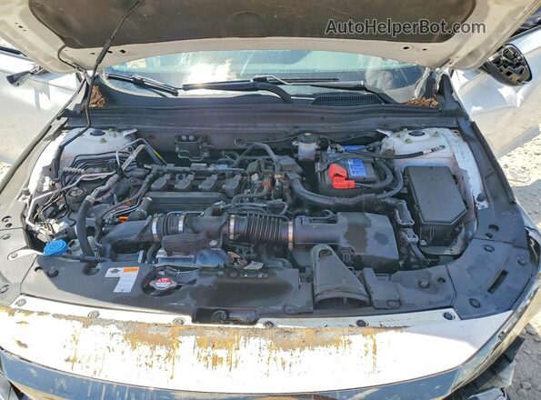 1HGCV1F40MA108425 2021 HONDA ACCORD White უკანა სალონის ხედი