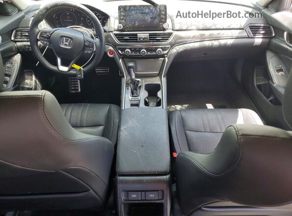 1HGCV1F40MA108425 2021 HONDA ACCORD White წინა პანელის ხედი