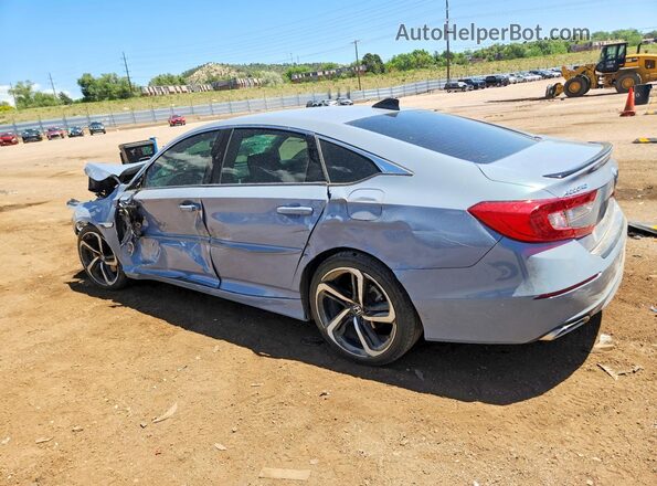 1HGCV1F40NA045005 2022 HONDA ACCORD Blue Tył lewy
