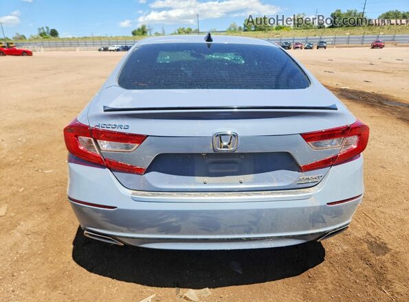 1HGCV1F40NA045005 2022 HONDA ACCORD Blue Widok z tyłu