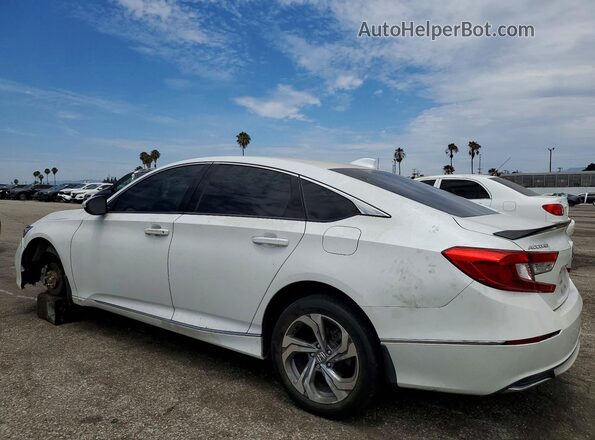 1HGCV1F41JA018602 2018 HONDA ACCORD White Tył lewy