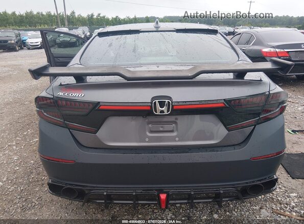 1HGCV1F41JA054032 2018 HONDA ACCORD Серый 