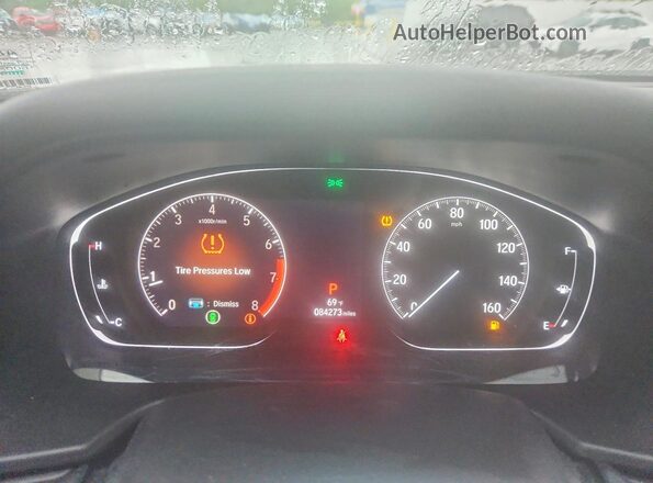 1HGCV1F41JA060607 2018 HONDA ACCORD Black Սարքավորումների վահանակի տեսք