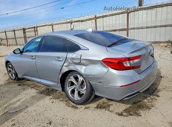 1HGCV1F41JA127965 2018 HONDA ACCORD Silver Հետևի ձախ