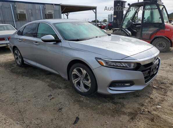 1HGCV1F41JA127965 2018 HONDA ACCORD Silver Առջևի աջ