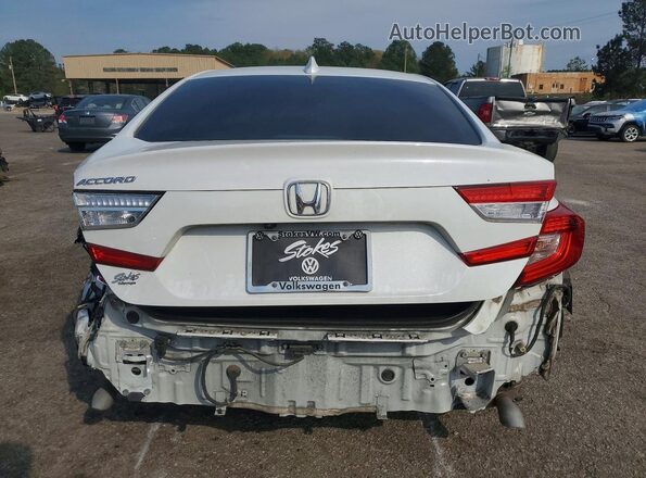 1HGCV1F41KA106406 2019 HONDA ACCORD White Vista trasera